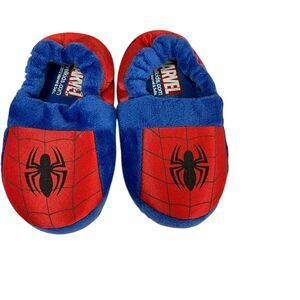 Marvel Spiderman Toddler Boys' Slip-on Slippers Size 7/8 Multicolor